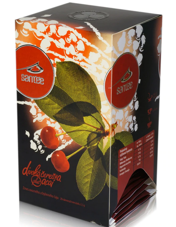 Ovocný čaj Divoká třešeň - Acai 50 g Santée
